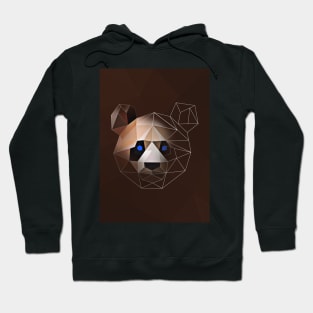 Low Poly Panda Harmony Hoodie